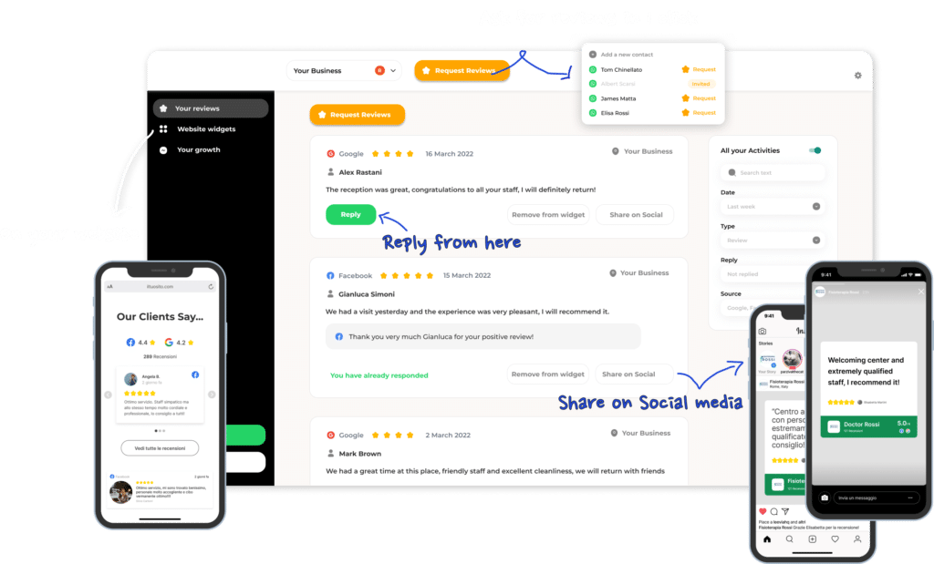 Review Management software