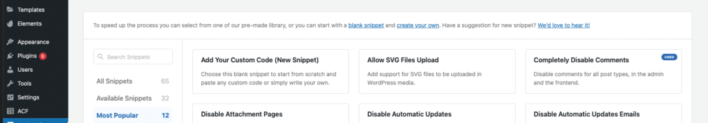 add custom code