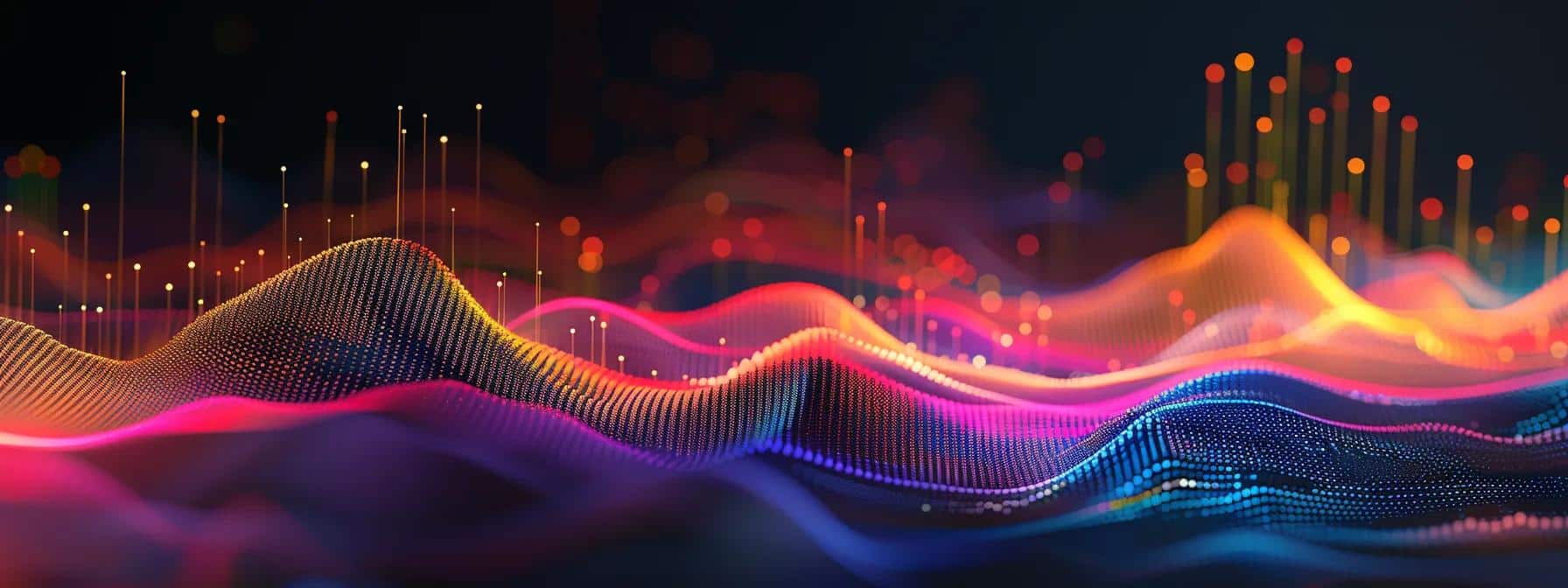 vibrant seo analytics chart displaying keyword optimization impact on organic traffic growth.